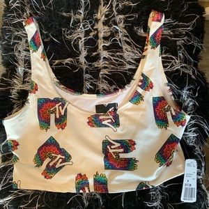 MTV Bralette Style Swim Top